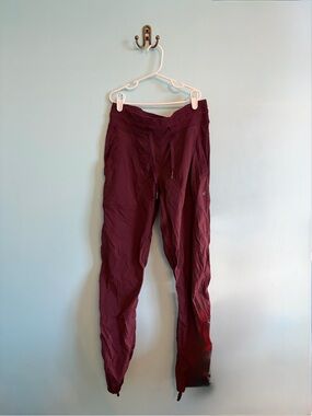 lululemon athletica Maroon Track Pants / Joggers